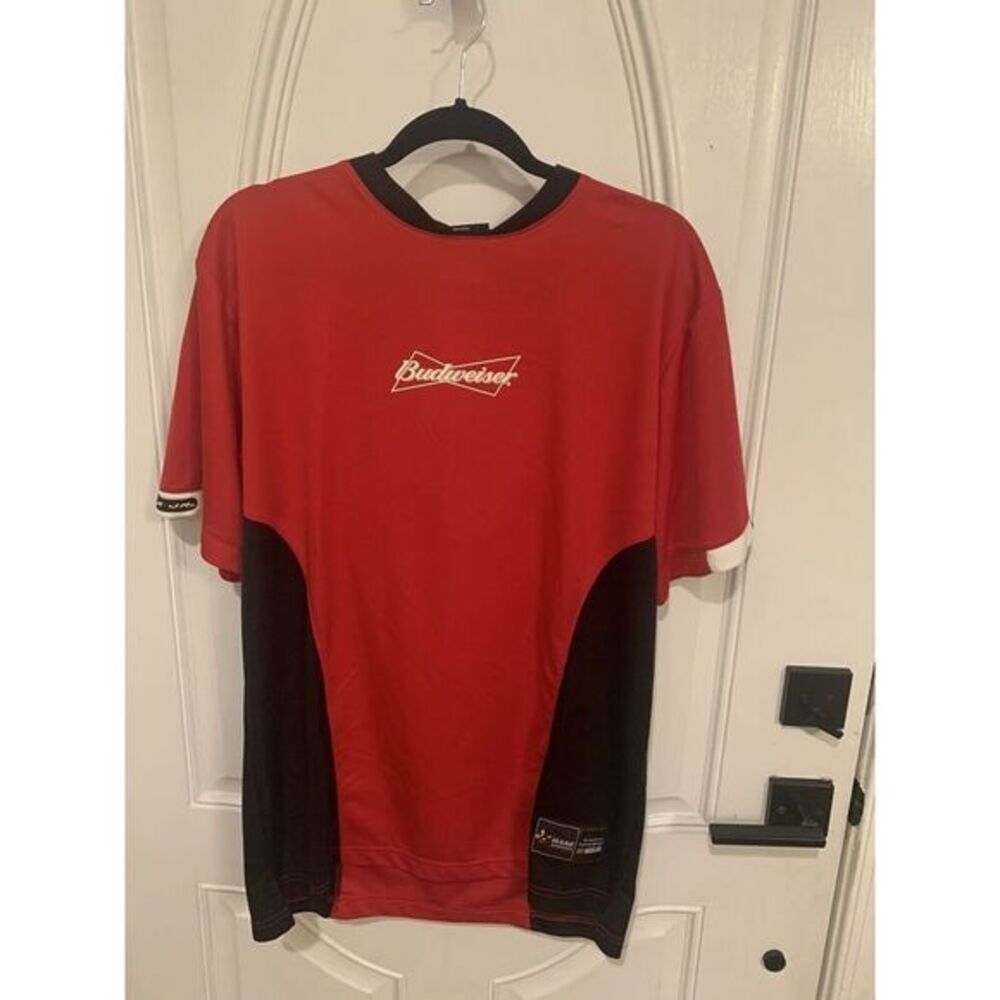 Chase Authentics Budweiser NASCAR Dale Earnhardt Jr #8‎ Mens Jersey Shirt S: Med